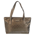 Gucci GG Supreme Brown Blanc Tote Shoulder Bag