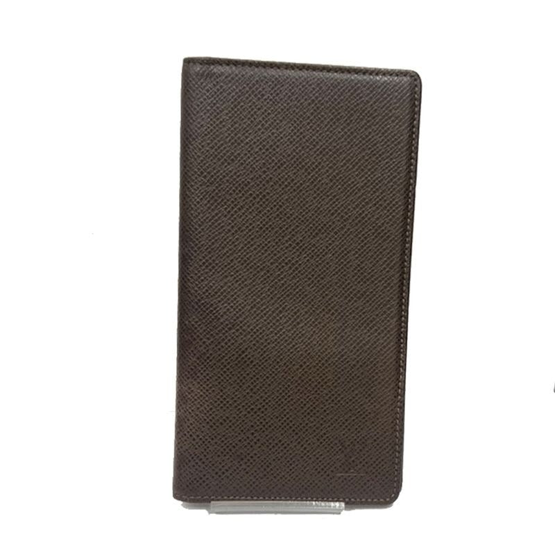 Louis Vuitton Billfold Taiga Porto Valeur Cult Cles Di Long Wallet Brown