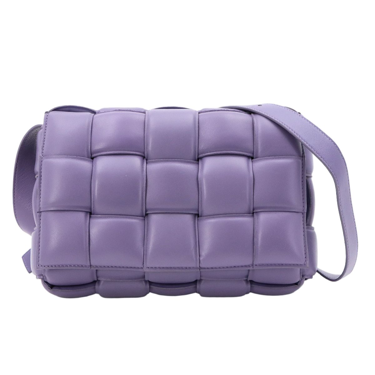 Bottega Veneta Intrecciato Padded Cassette Shoulder Bag Leather