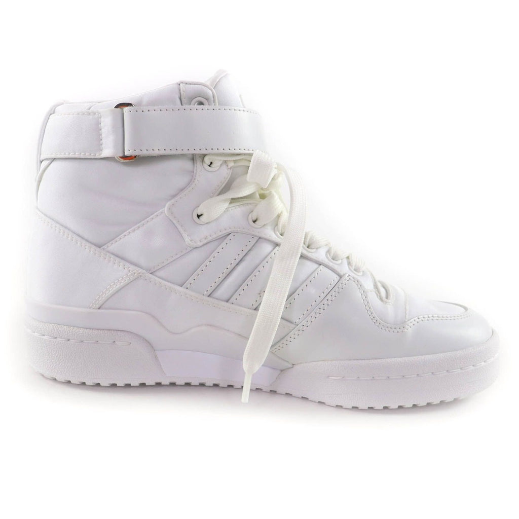 Prada Triangle Plate High Cut Sneakers with Re-Nylon Pouch White 24 — view 5