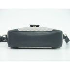 Gucci Vintage Micro GG Shoulder Bag Pochette Gray Navy — view 3