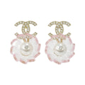 Chanel Earrings Pink