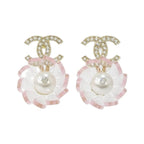 Chanel Earrings Pink