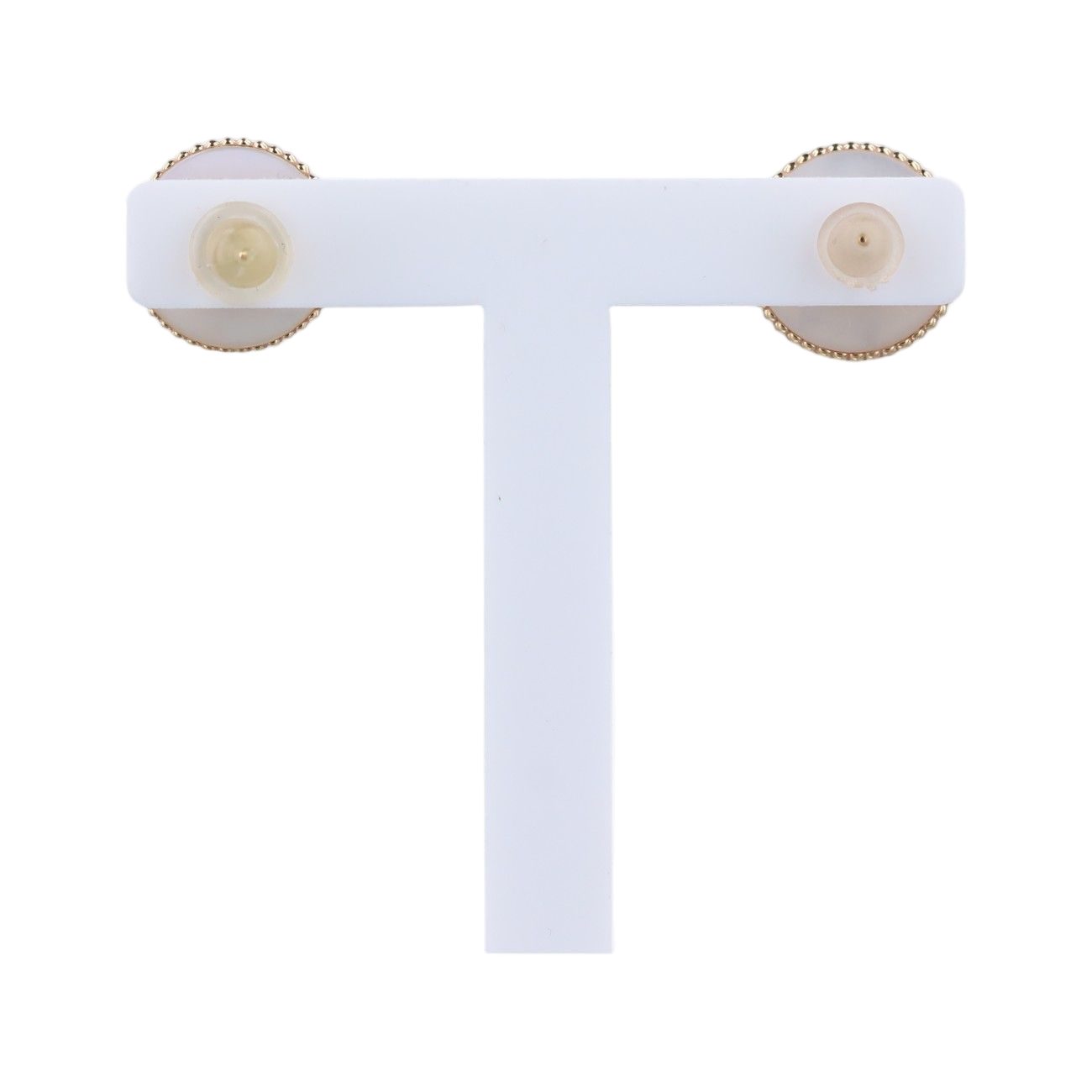 Dior Rose Des Vents White Yellow Gold Earring — view 2