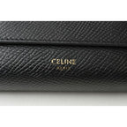 Celine Wallet Mini Trifold Black Small — view 3