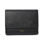 Celine Wallet Mini Trifold Black Small