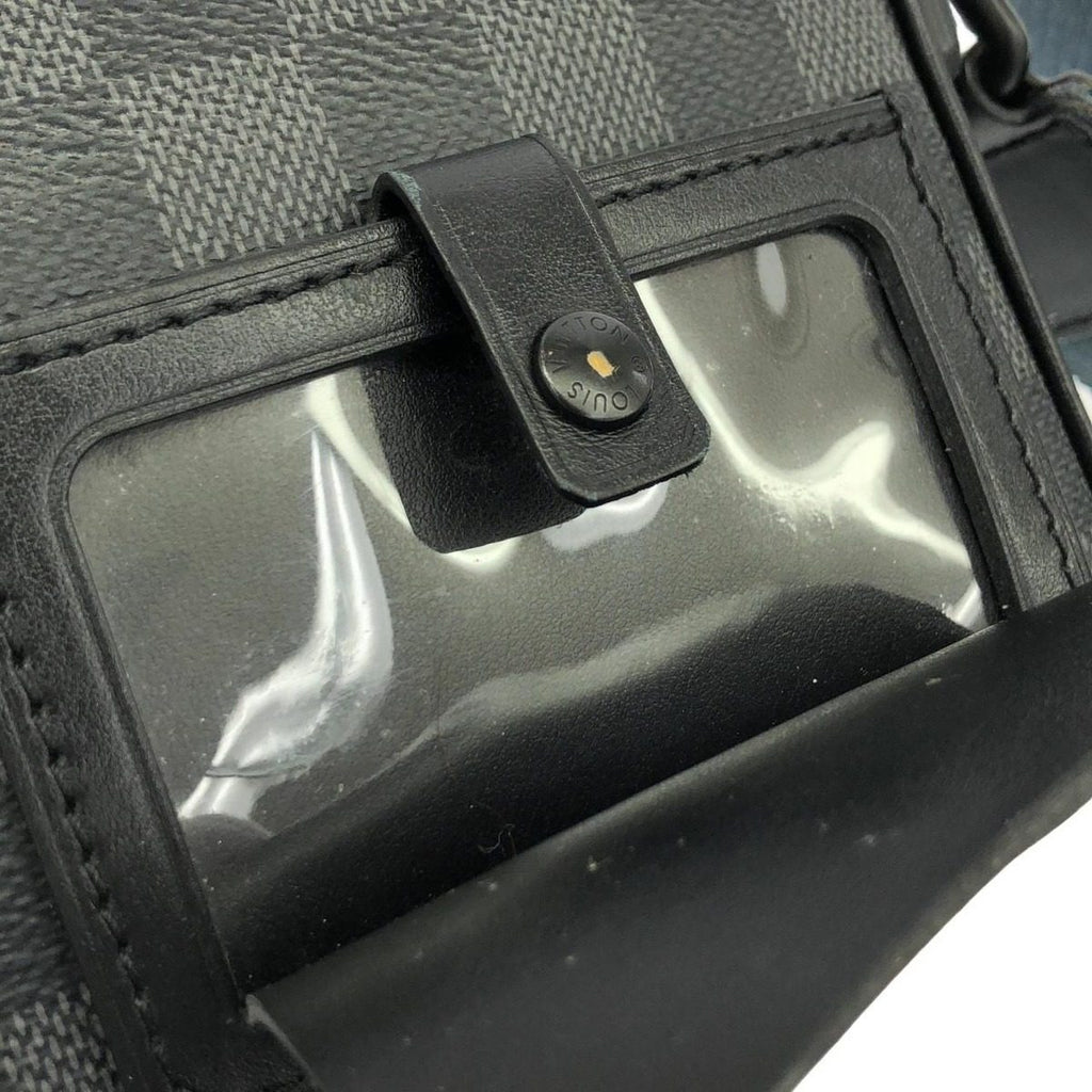 Louis Vuitton Damier Graphite Alpha Shoulder Bag — view 4