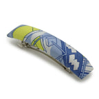 Hermes Eclipse PM Barrette Hair Clip Legend Blue White-yellow