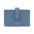 Celine Accordion Card Holder Case Slate Blue