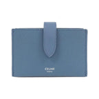 Celine Accordion Card Holder Case Slate Blue