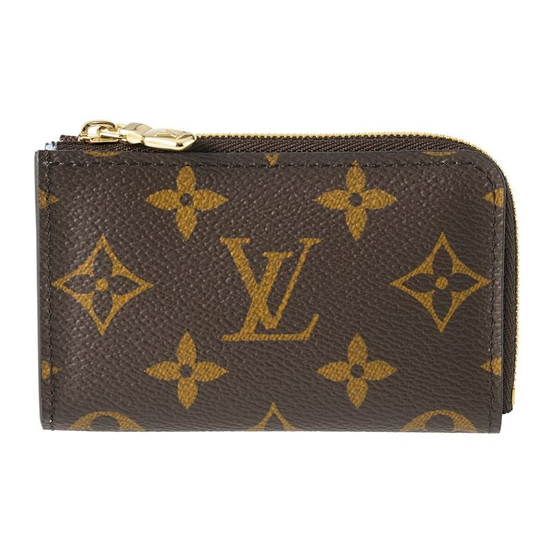 Louis Vuitton Card Case Porte Cles Noir Brown Olympe Blue — view 2