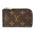 Louis Vuitton Card Case Porte Cles Noir Brown Olympe Blue