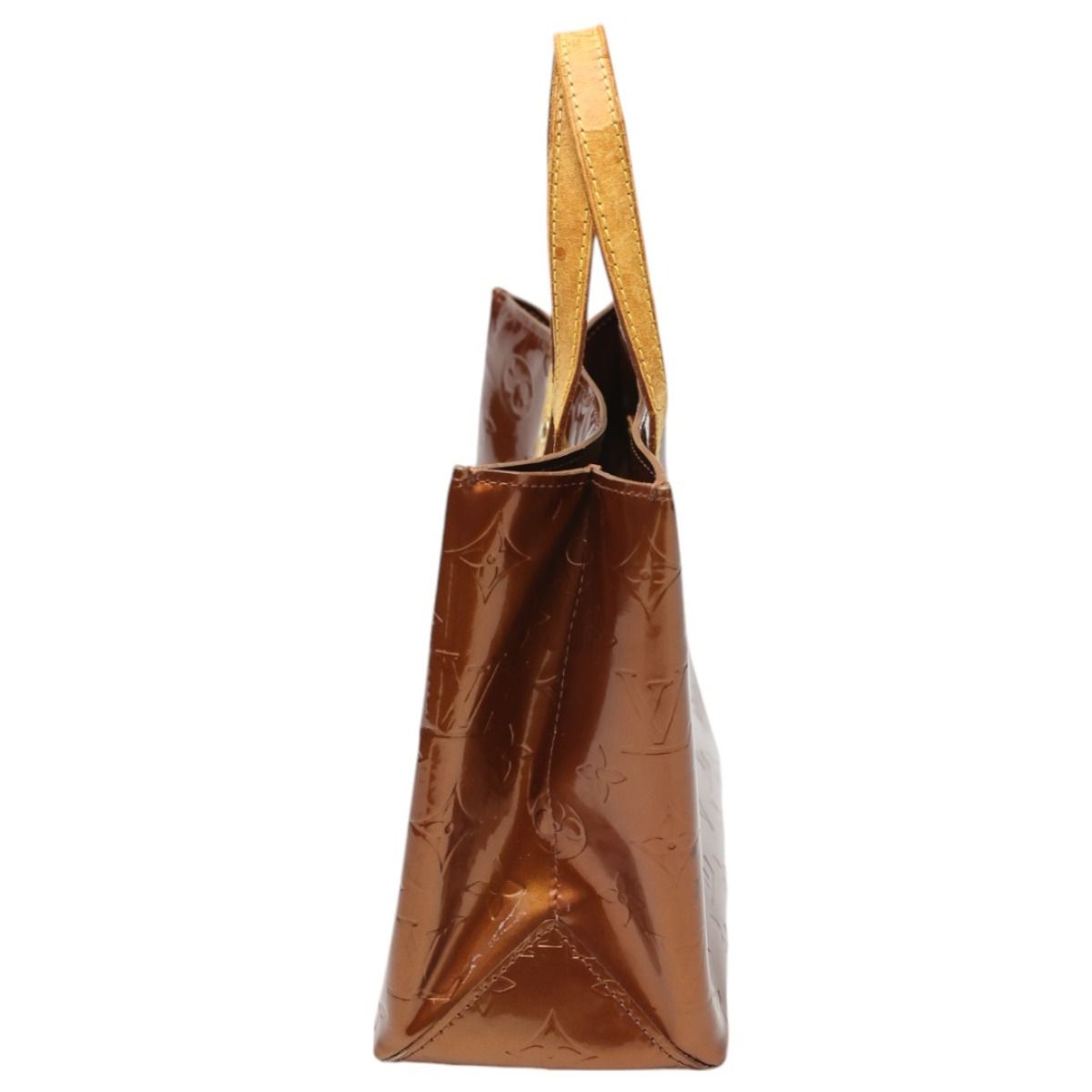 Louis Vuitton Vernis Reed PM Mini Bag Handbag Bronze — view 4