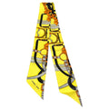 Hermes Grand Manage de Taille Twilly Silk Scarf Yellow