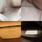 Louis Vuitton Tote Bag Cabas Mezzo Monogram Nubuck Leather Brown — view 8