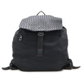 Bottega Veneta Intrecciato Backpack Nylon Leather Black