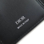 Dior 2 ken Normandie Logo Leather Card Holder — view 9