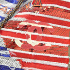 Chanel Backpack Canvas Red — view 5