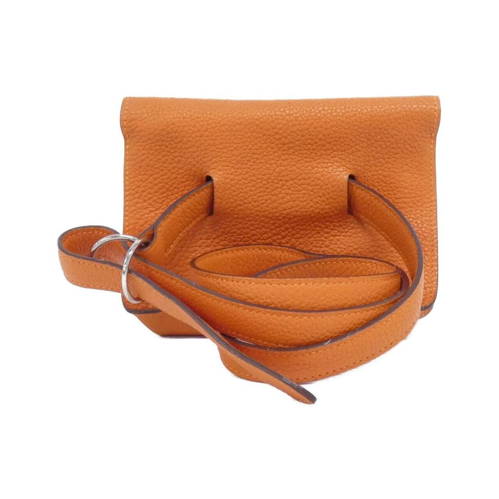 Hermes Pochette Green Waist Bag Vintage — view 8