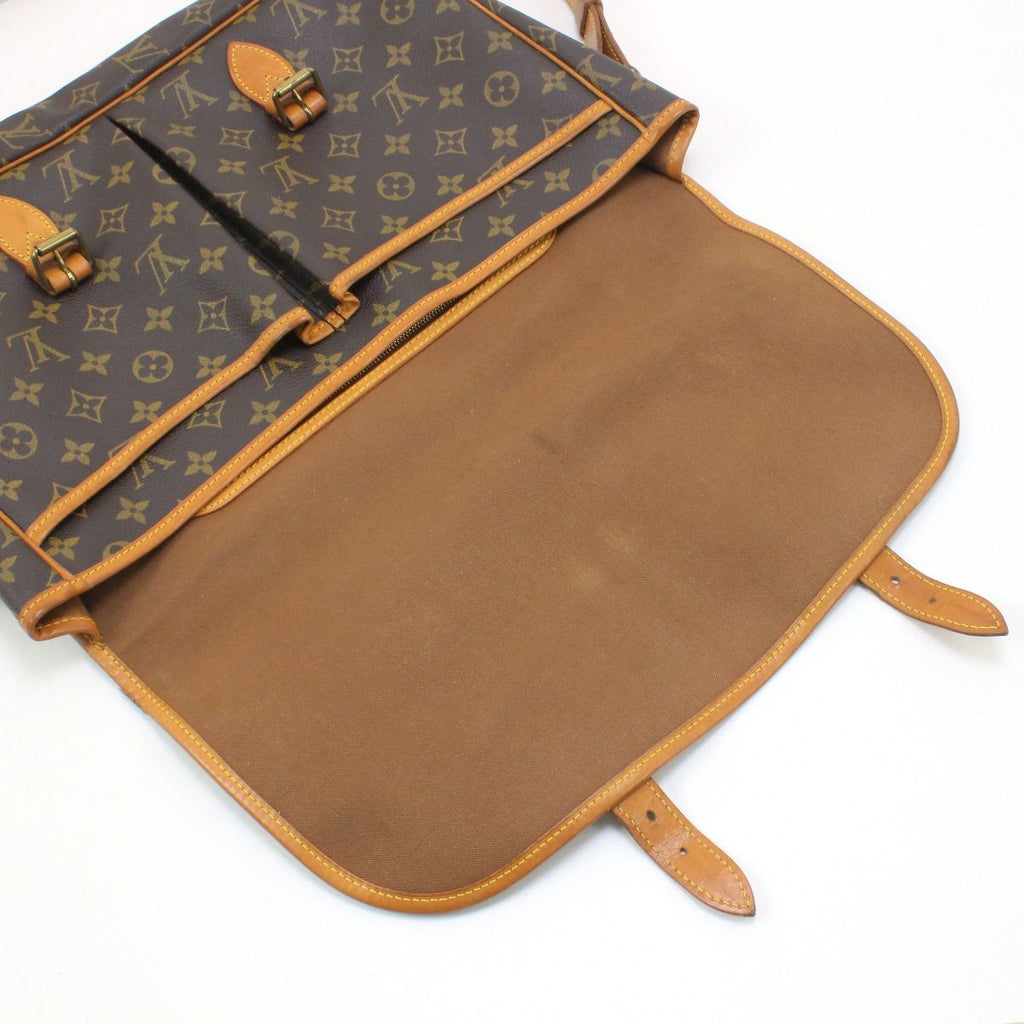 Louis Vuitton Monogram Gibess Iere GM Shoulder Bag — view 8