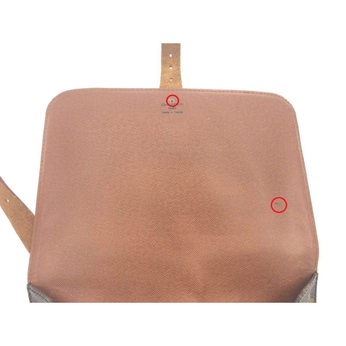 Louis Vuitton Shoulder Bag Monogram Cartesier Crossbody Brown — view 7