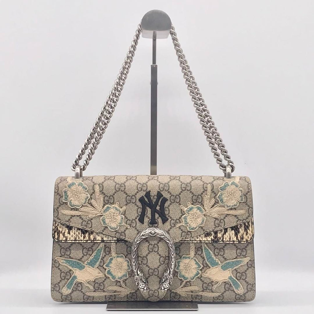 Gucci GG Supreme Dionysus Yankees Chain Shoulder Bag Price Negotiation Welcome