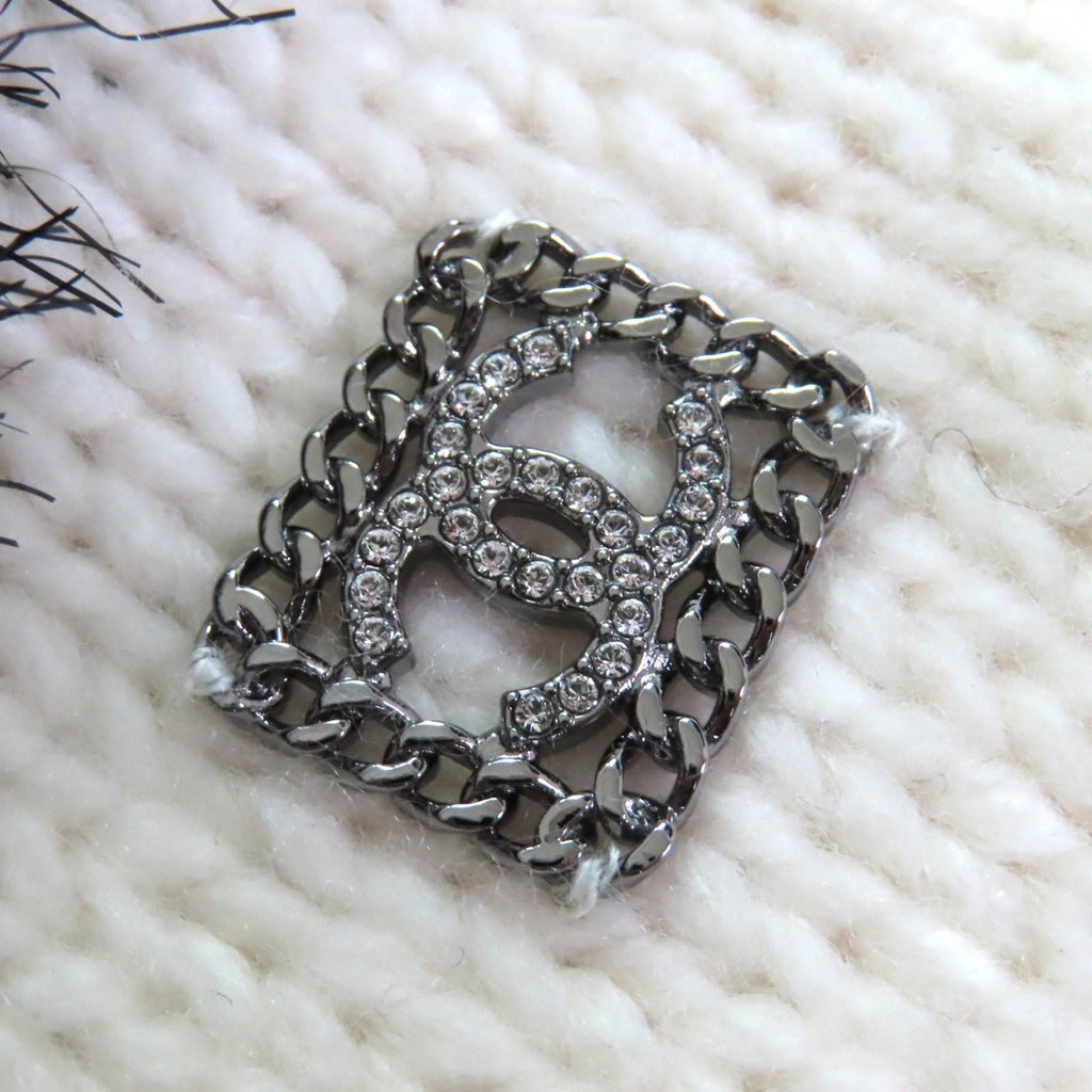 Chanel Cashmere Silk Blend with Coco Mark — view 5