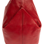 Saint Laurent Yves Teddy Bucket Red Smooth Leather — view 8
