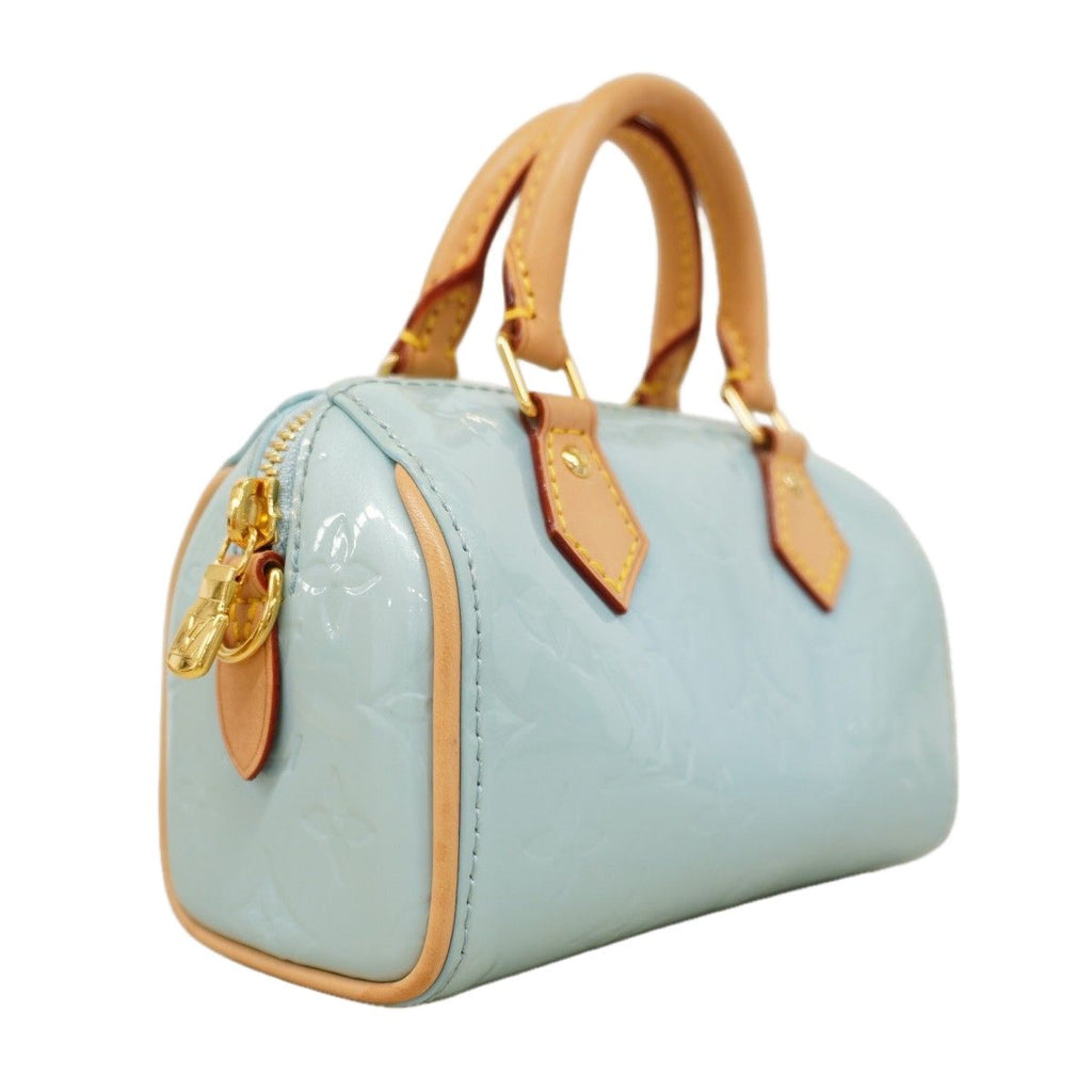 Louis Vuitton Handbag Vernis Nano Speedy Sky 2-Way — view 2