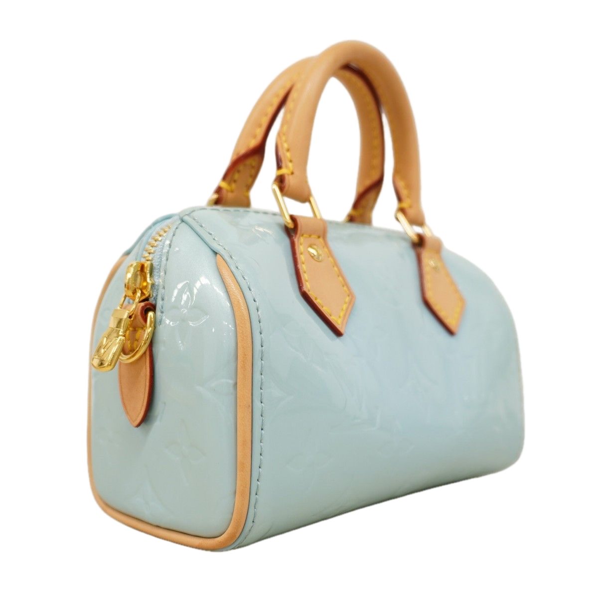 Louis Vuitton Handbag Vernis Nano Speedy Sky 2-Way — view 2