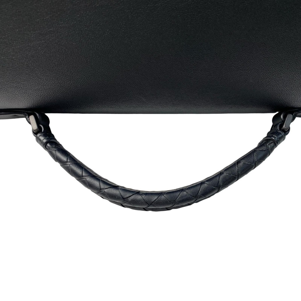 Bottega Veneta Business Briefcase Leather Black — view 6