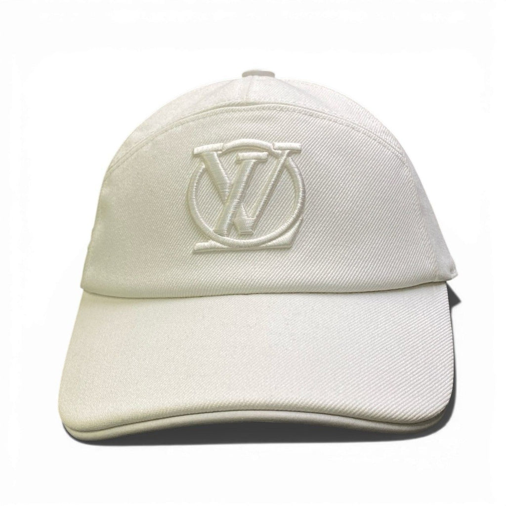 Louis Vuitton Logo City Cap Hat White — view 3