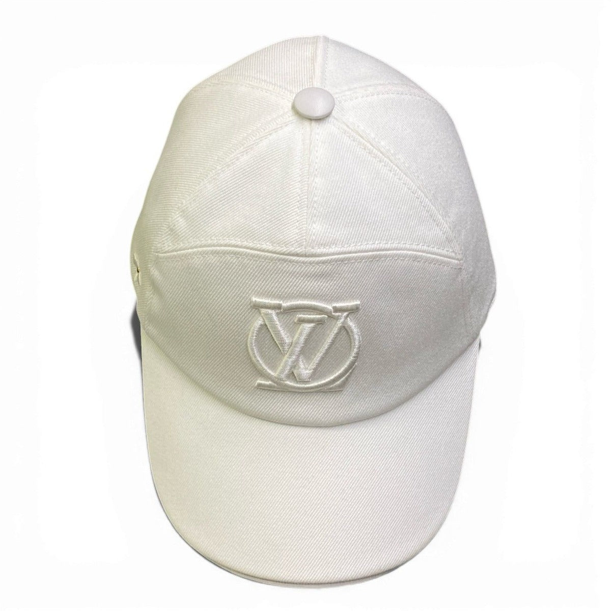 Louis Vuitton Logo City Cap Hat White — view 6