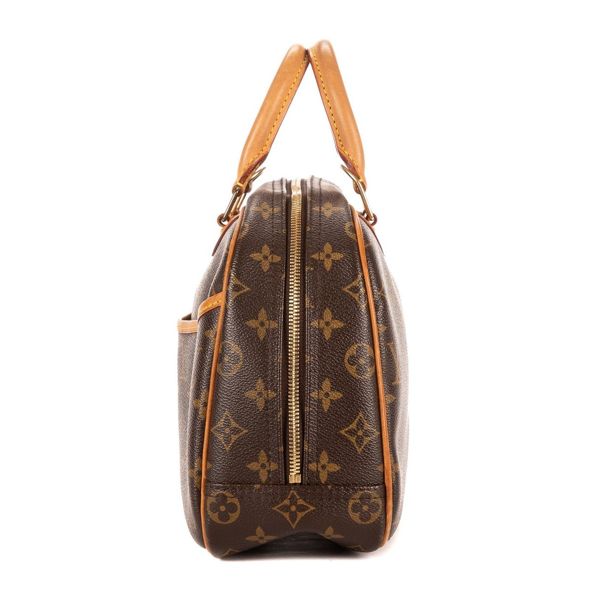 Louis Vuitton Trouville Brown Monogram Canvas Handbag — view 3