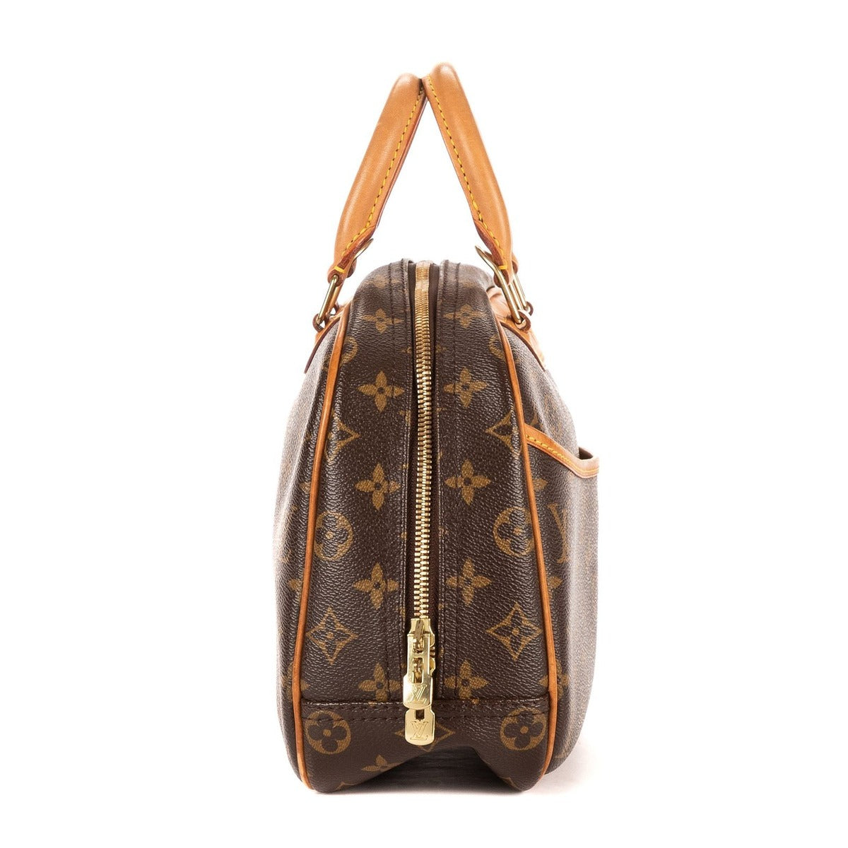 Louis Vuitton Trouville Brown Monogram Canvas Handbag — view 4