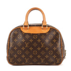 Louis Vuitton Trouville Brown Monogram Canvas Handbag — view 5
