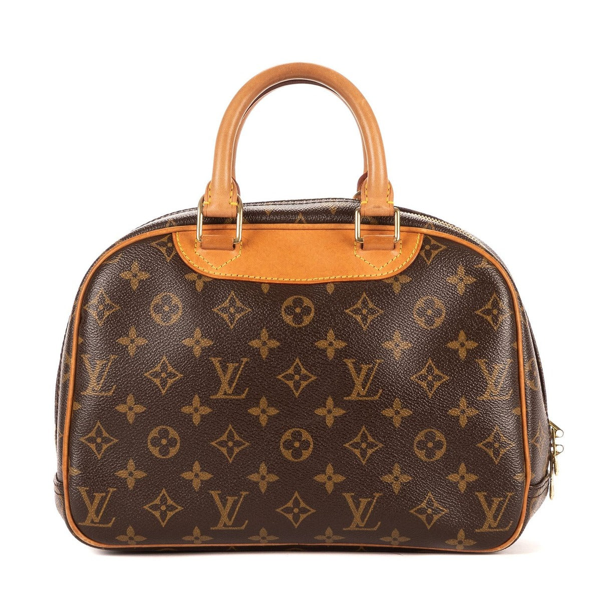 Louis Vuitton Trouville Brown Monogram Canvas Handbag — view 5