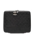 Chanel Black Leather