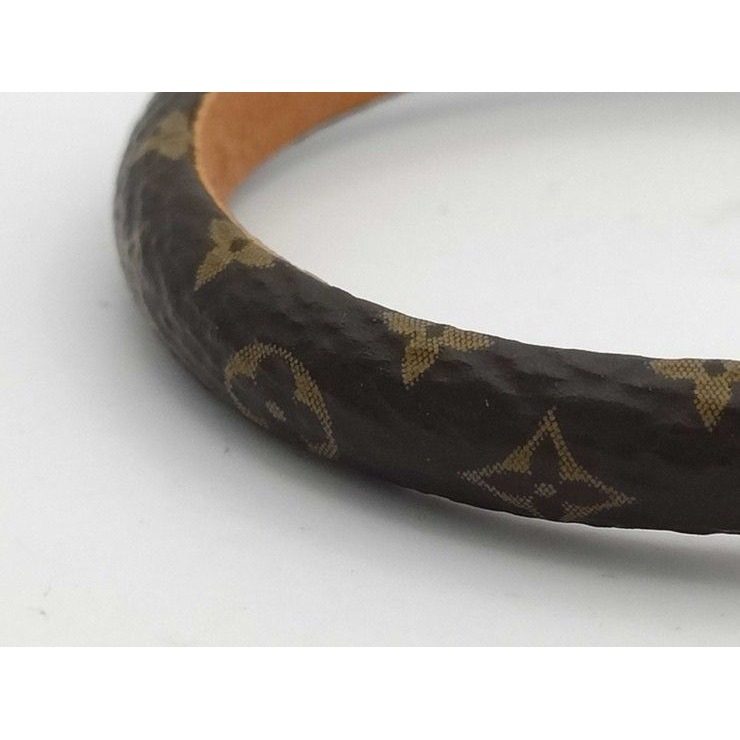 Louis Vuitton Bracelet Speedy Brown Gold Monogram Empreinte — view 7