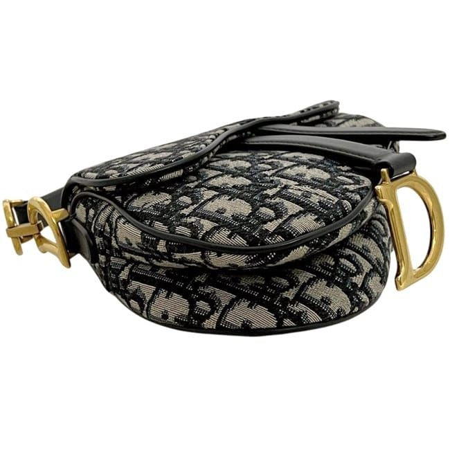 Dior Saddle Bag Mini Navy — view 6