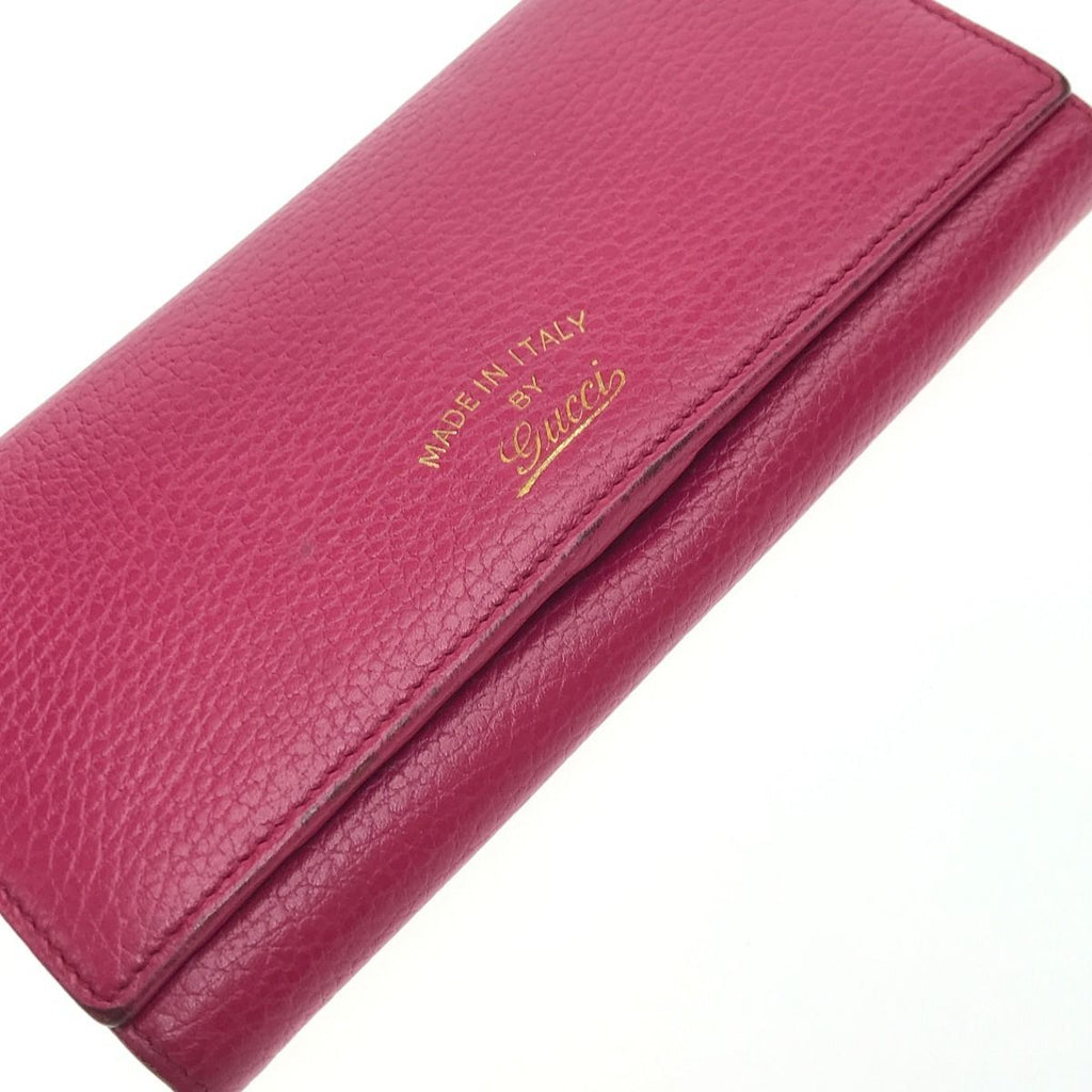 Gucci Long Wallet Shocking Pink — view 4