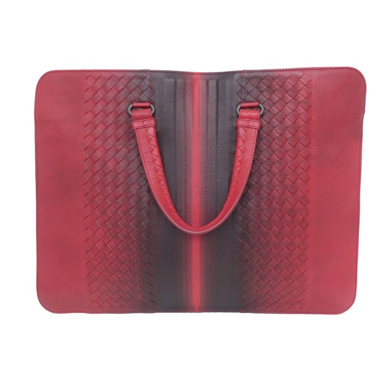 Bottega Veneta Tote Bag Hand Intrecciato Gradient Business Red — view 2
