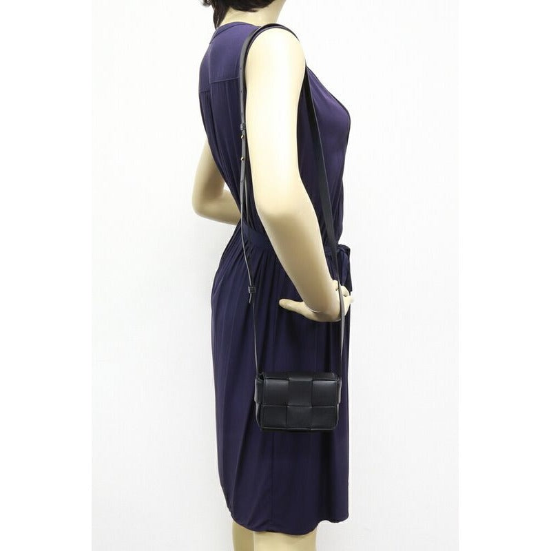 Bottega Veneta Shoulder Bag Pochette Cassette Candy Maxi Intrecciato Lambskin — view 4