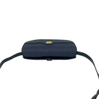 Gucci Vintage Micro GG Logo Leather Shoulder Bag Pochette Crossbody Navy — view 4
