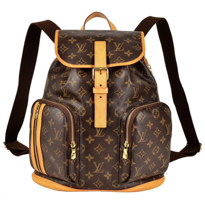 Louis Vuitton Sac a de Bosfort Backpack Monogram Canvas Gold Hardware