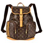 Louis Vuitton Sac a de Bosfort Backpack Monogram Canvas Gold Hardware