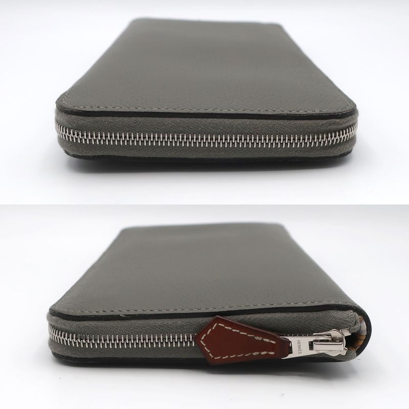 Hermes Azap Long Silk-in Grimeia Gray Eva Color — view 5