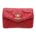 Chanel Quilted Mini Waist Pouch Belt