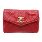 Chanel Quilted Mini Waist Pouch Belt