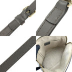 Gucci Handbag Micro Guccissima Leather Gray Gold Hardware 2-Way — view 7